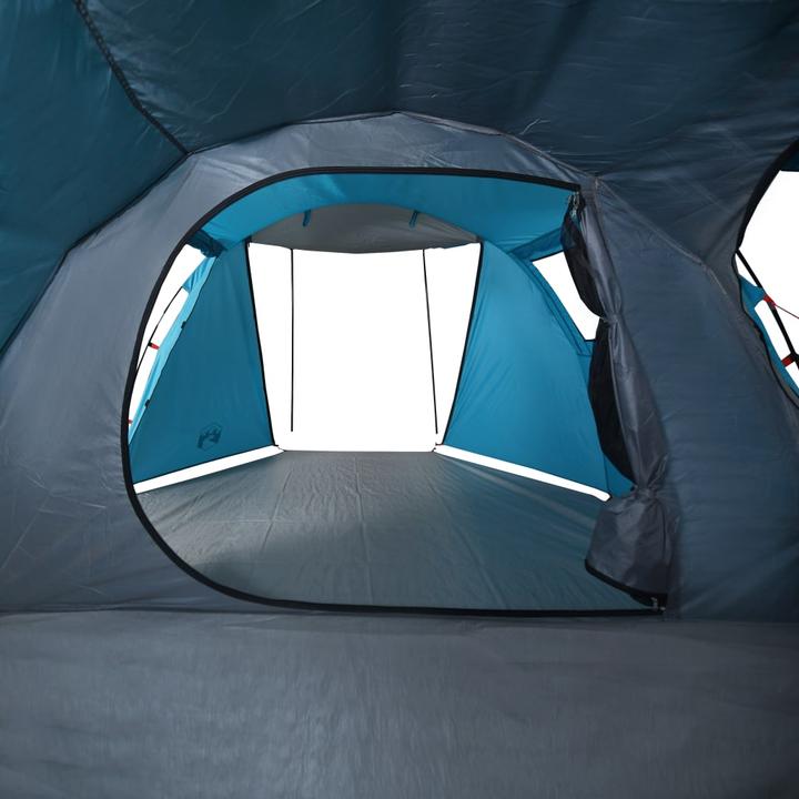 Immagine prodotto VidaXL Tenda da campeggio 4 persone 420 x 260 x 153 cm 185T Taffeta (Tenda a cupola, 8 kg, 4 persone)