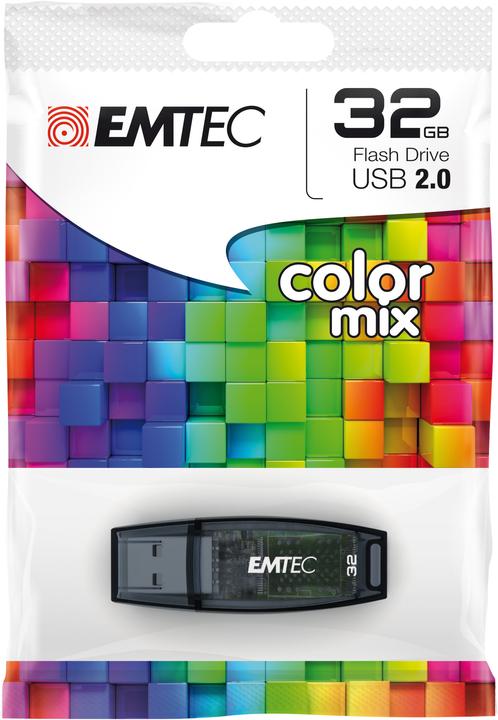 Produktbild Emtec C410 Color Mix (32 GB, USB-A, USB 2.0)