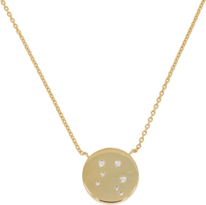 Actual product image Sif Jakobs Zodiaco Libra necklace gold plated (925 Sterling silver, 48 cm)