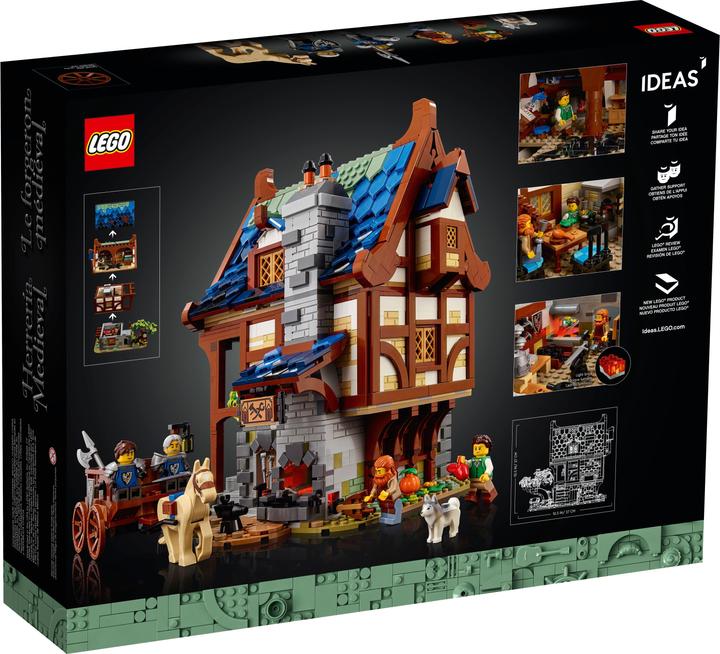 Productafbeelding LEGO Ideas End-Of-Live Set Mittelalterliche Schmiede - 21325 NEU! Teile 2164x (21325)