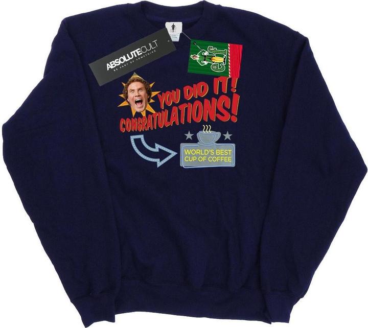 Immagine prodotto Elf World's Best Coffee Felpa Donna (XL)