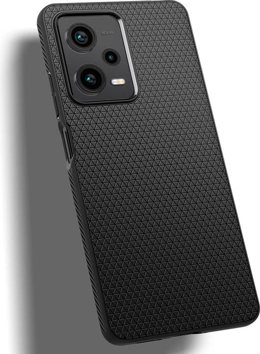 Produktbild Spigen Liquid Air - Etui do Xiaomi Redmi Note 12 Pro 5G / POCO X5 Pro 5G (Czarny) (Xiaomi Redmi Note 12 Pro 5G, Xiaomi Poco X5 Pro)