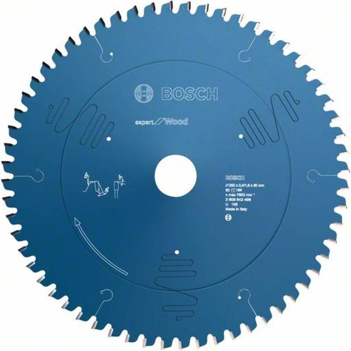 Produktbild Bosch Professional Zubehör Kreissägeblatt Expert for Wood, 254 x 30 x 2,4 mm, 60