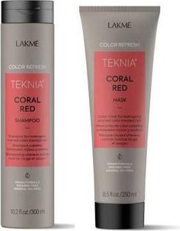 Immagine prodotto Lakmé - Teknia Colour Refresh Coral Red Pack - Set regalo 550ml (Set per la cura dei capelli)