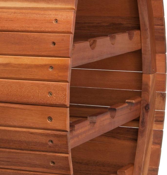 Immagine prodotto Casaria Portabottiglie in legno (90 x 50 x 30 cm)