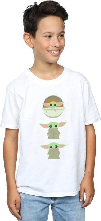 Actual product image Star Wars Boys The Mandalorian The Child Posing T-Shirt (128)