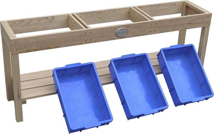 Produktbild Axi AktivitÃ¤ten Tisch mit 3 BehÃ¤ltern NatÃ¼rliches Braun