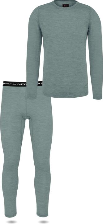 Immagine prodotto Normani Set di biancheria intima maschile Merino Melbourne/Sydney (4XL)