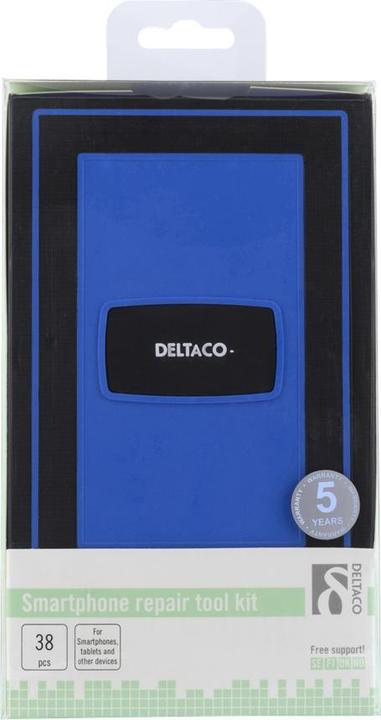 Immagine prodotto Deltaco VK-51 strumento per la riparazione di dispositivi elettronici 38 strumenti