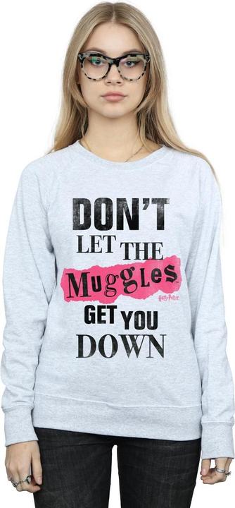 Actual product image Womens/Ladies Muggles Clippings Sweatshirt (XXL)