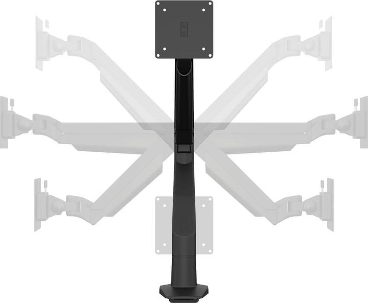 Produktbild Multibrackets Monitorarm Single Weiss (Tisch, 32")