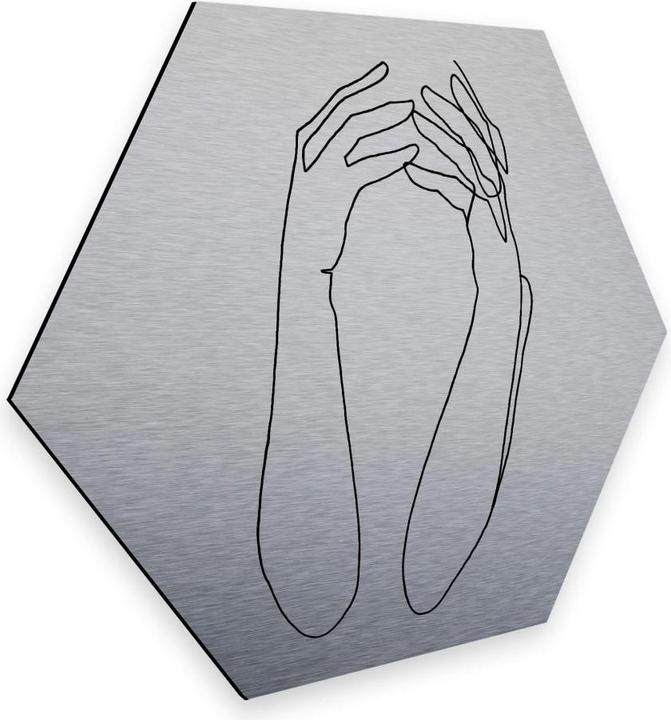 Produktbild Trenddeko Silbereffekt - Desperate (35 x 30 cm)