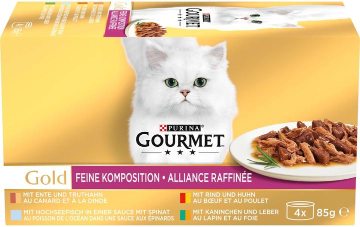 Actual product image Gourmet Fine compositions (Adult, 4 pcs., 85 g)