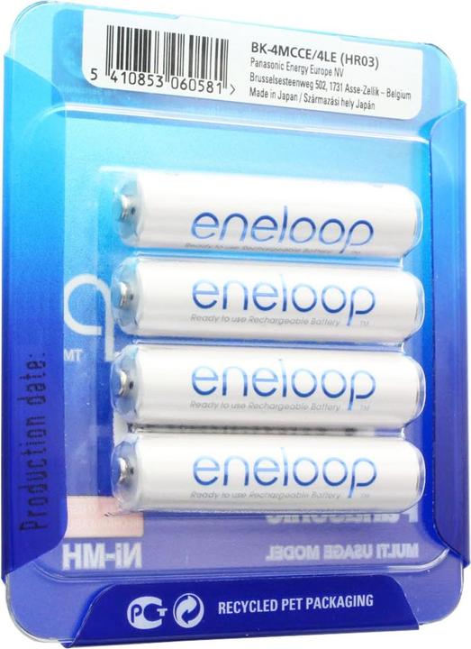 Produktbild Panasonic Akku Kombipack 4x AA Mignon + 4x AAA Micro (4 Stk., AAA, AA, 2000 mAh)