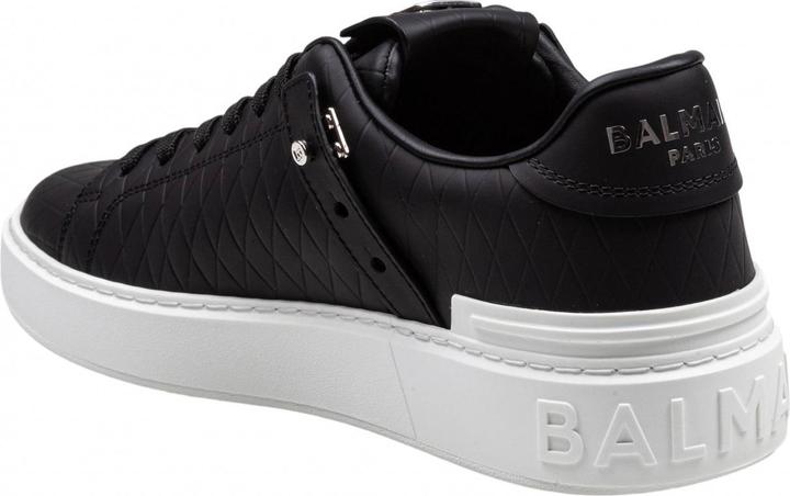 Produktbild Balmain b-court sneakers in black leather (43)