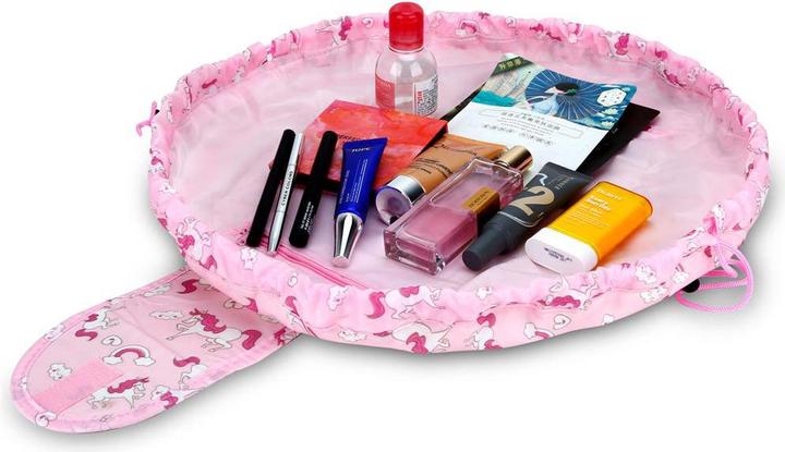Immagine prodotto Intirilife Borsa per cosmetici in ROSA WHITE HORSES