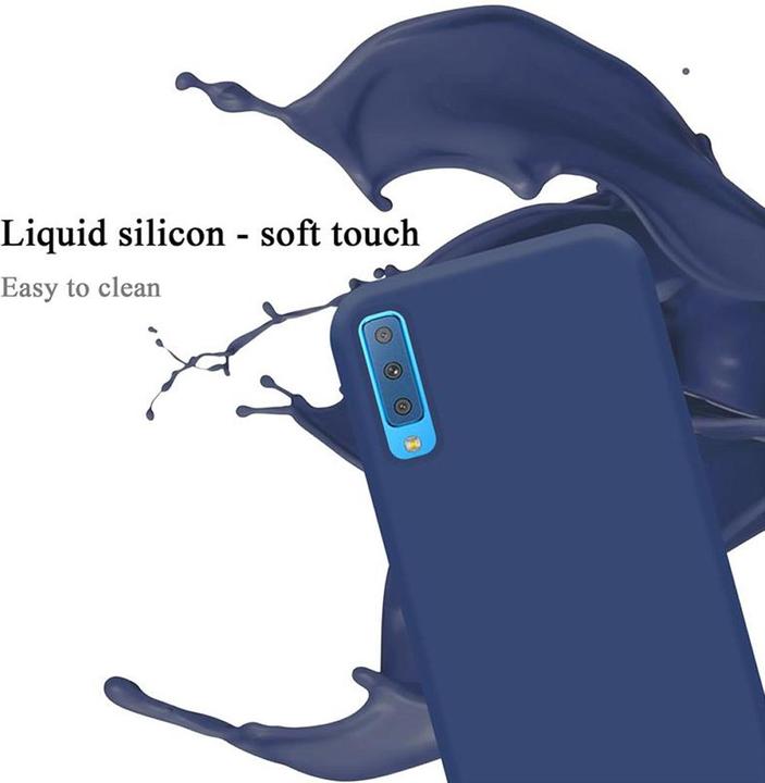 Immagine prodotto Cadorabo Copertura della cassa del silicone liquido TPU (Samsung Galaxy A7 (2018))