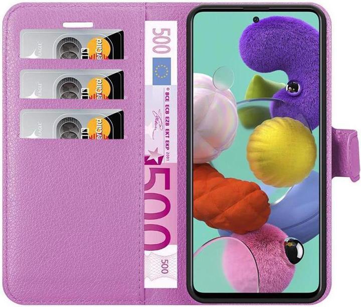 Actual product image Cadorabo Book with stand function cover (Samsung Galaxy A51 5G)