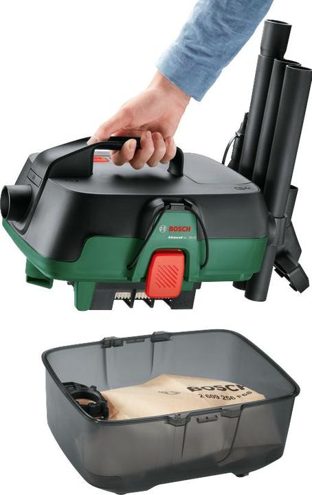 Image du produit Bosch Home & Garden AdvancedVac 18V-8 (Aspirateur eau et poussière)