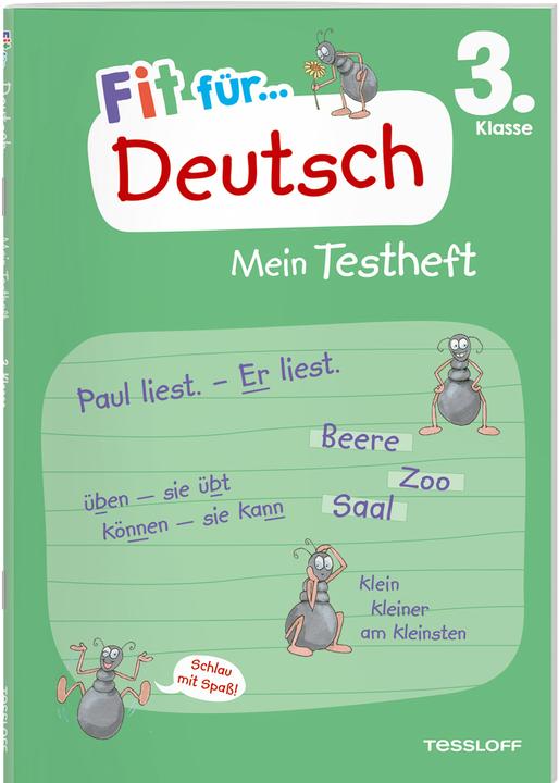 Immagine prodotto Tessloff Fit für Deutsch 3. Klasse. Mein Testheft (Tedesco, Julia Meyer, Guido Wandrey, 2023)