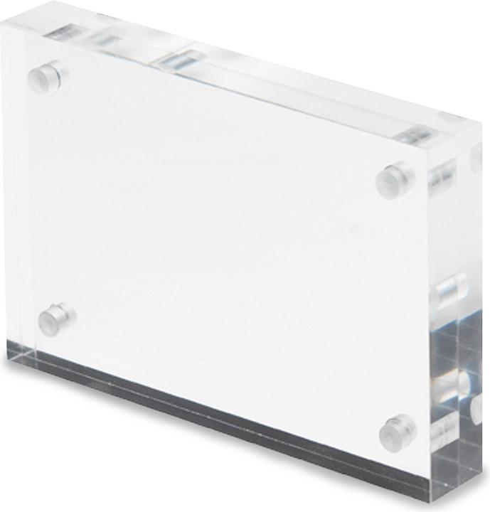 Deflecto Magnetic acrylic block (Visiting card)