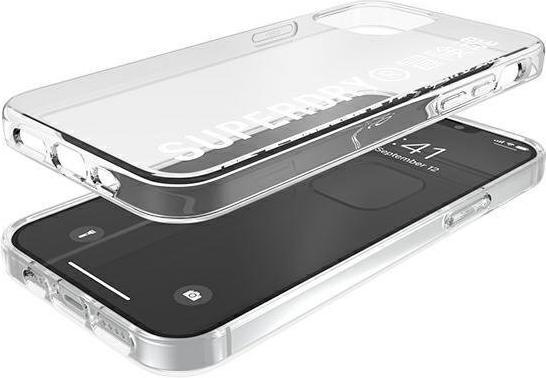 Produktbild Superdry Hülle Clear Case transparent mit Logoaufdruck (Apple iPhone 12 Pro Max)