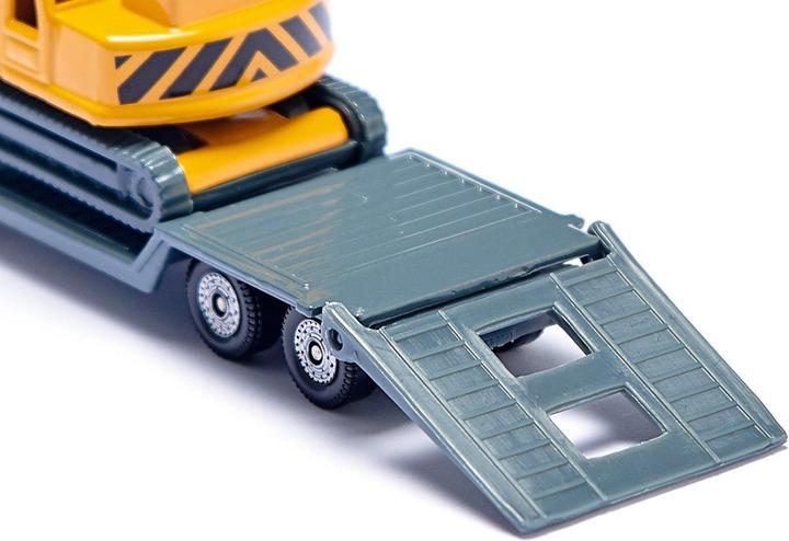 Produktbild Siku 1611 low Loader mit Bagger 1: 64