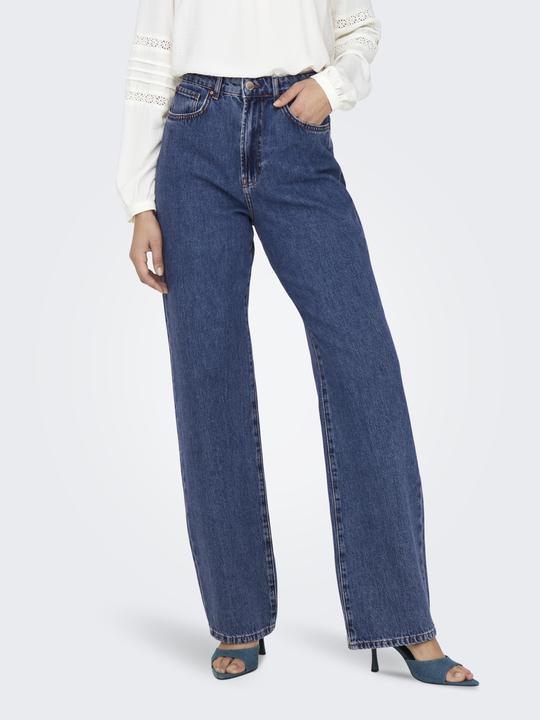 Produktbild Only Gerade geschnitten Hohe Taille Jeans Straight-Fit jeans (W31/L34)