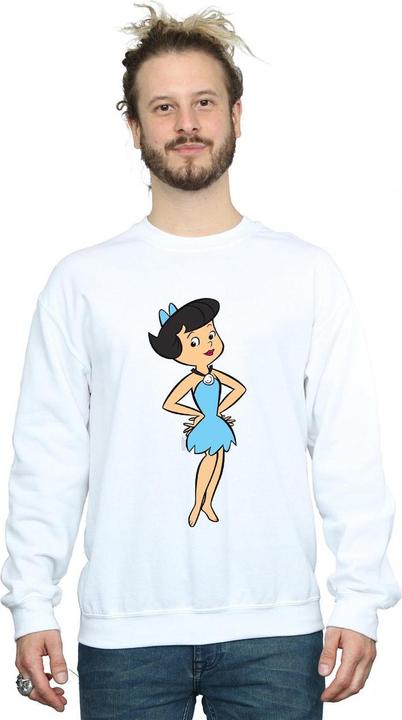 Actual product image The Flintstones Mens Betty Rubble Classic Pose Sweatshirt (XXL)