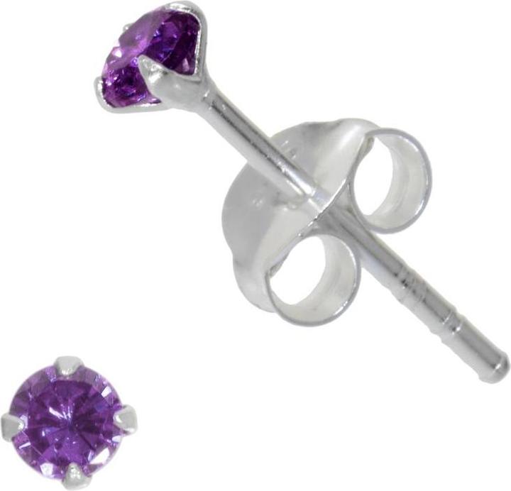 Bijouteria Ohrstecker (Silber 925, Zirkonia)