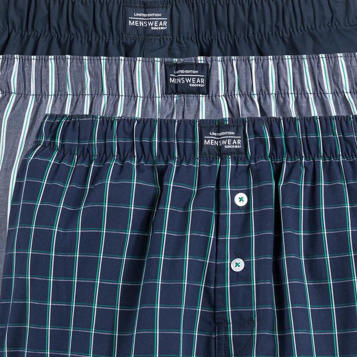 Produktbild La Redoute Collections 3er-Pack Boxershorts (XXL, 3er Pack)