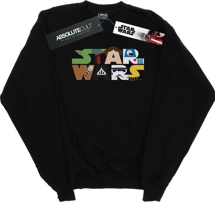 Immagine prodotto Star Wars Character Logo Felpa Uomo (S)