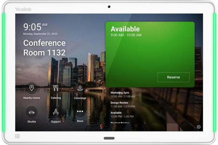 Actual product image Yealink MSFT - VC Room System RoomPanel-Plus Black