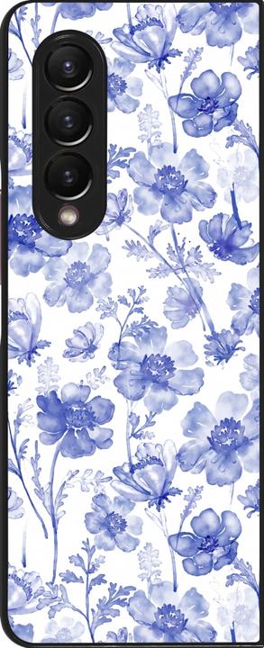 Actual product image PhoneLook Coque Spring 23 watercolor blue flowers (Samsung Galaxy Z Fold4)