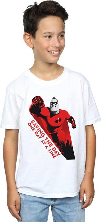Image du produit Disney - T-shirt THE INCREDIBLES SAVING THE DAY - Garçon (140, 146)