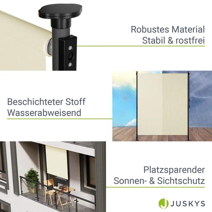 Actual product image Juskys Senkrechtmarkise Barbados (1.50 m)