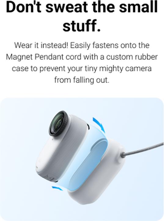 Immagine prodotto Insta360 Ciondolo a magnete Safet (Insta360 Go 3)
