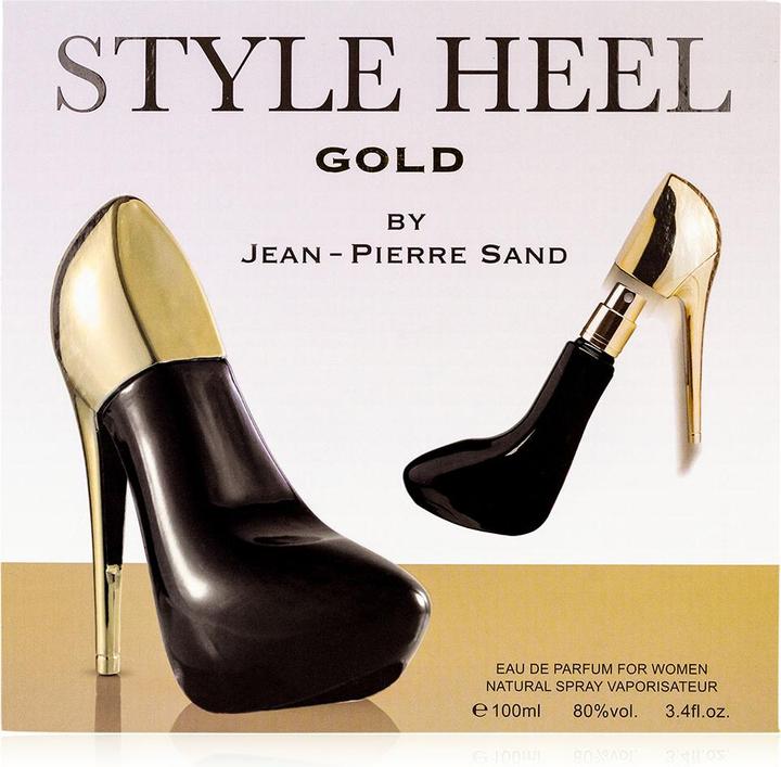 Accentra Eau de Parfum für Frauen Style Heel Gold in Stiletto-Form