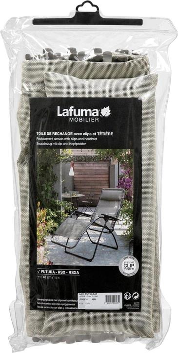 Produktbild Lafuma Futura Clip Ersatzbezug für Relaxliege RSX - RSXA und Futura