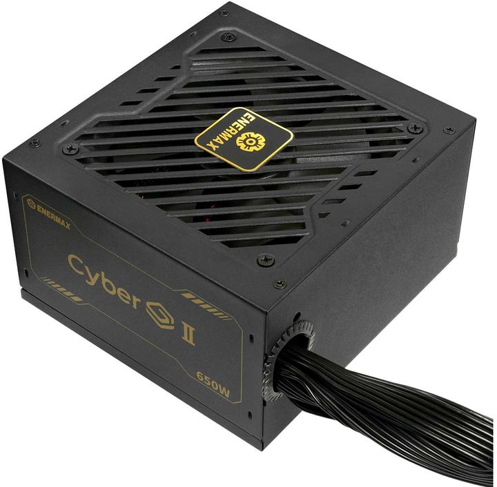 Enermax Power Supply 650W CyberG II 80+ Gold Black non-mod (650 W)