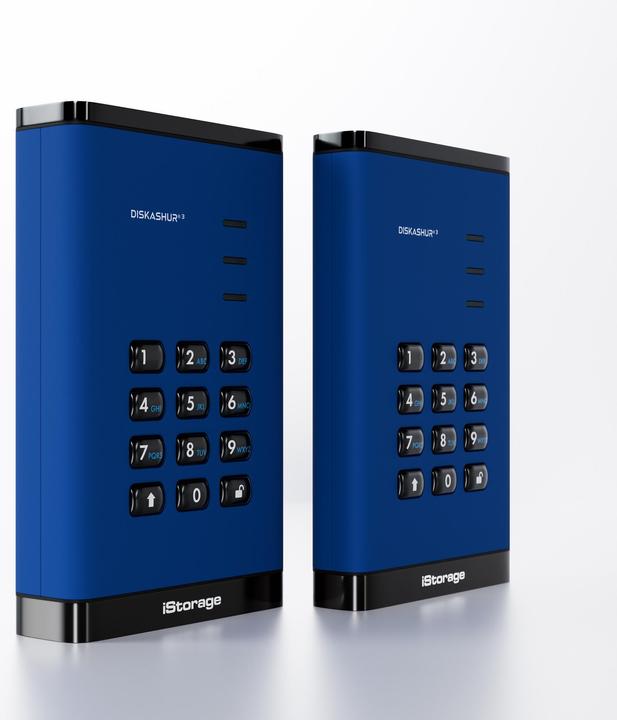 iStorage diskAshur3 HDD 2TB - Blue (2 TB)