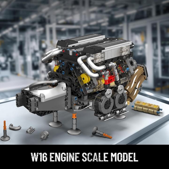 Actual product image Mould King BGT W16 Engine Motor