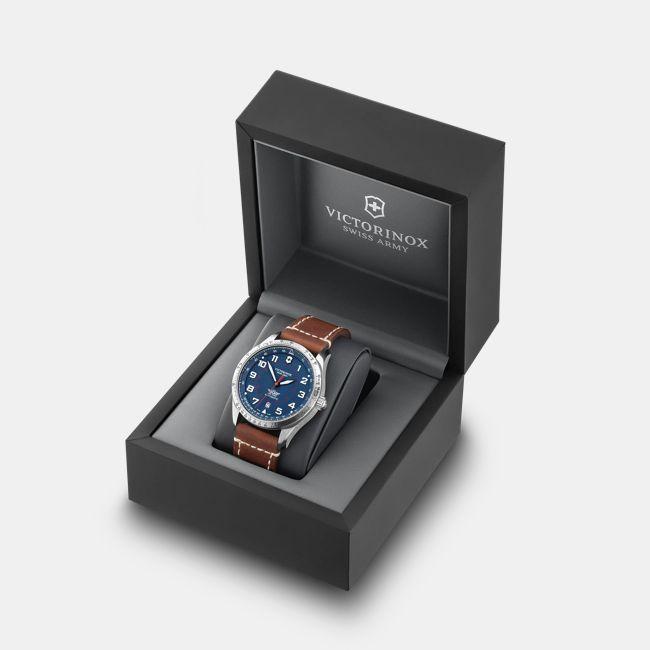 Immagine prodotto Victorinox Airboss Mechanical (Orologio da polso analogico, Orologio da pilota, Fatto in Svizzera, 42 mm)