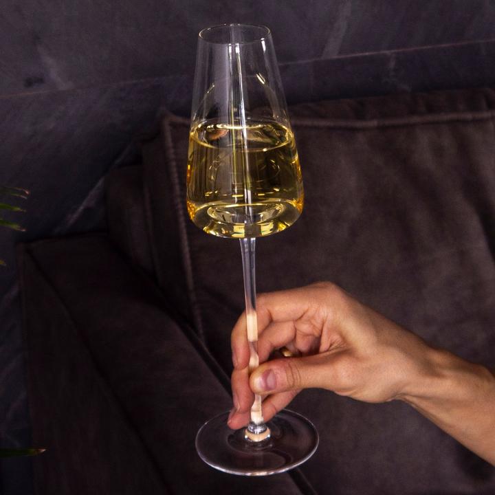 Actual product image Intirilife Champagne glass set 220ml (22 cl, 4 Glasses, Champagne glasses)