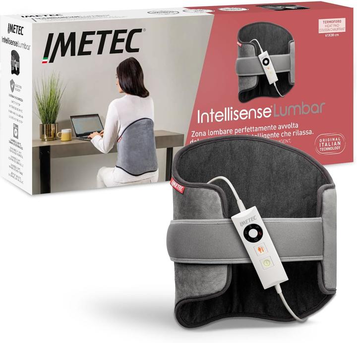 Produktbild Imetec Intellisense Lumbar, thermisches Lendenkissen mit Gummiband, Rapido