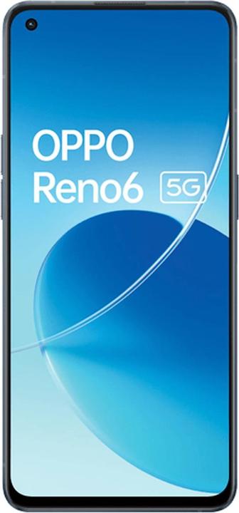 Actual product image OPPO Reno6 (128 GB, Arctic Blue, 6.43", Dual SIM, 64 Mpx, 5G)
