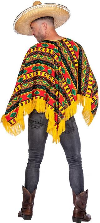 Produktbild Metamorph Sierra Poncho - buntes Faschings Karnevals Kostüm (54)