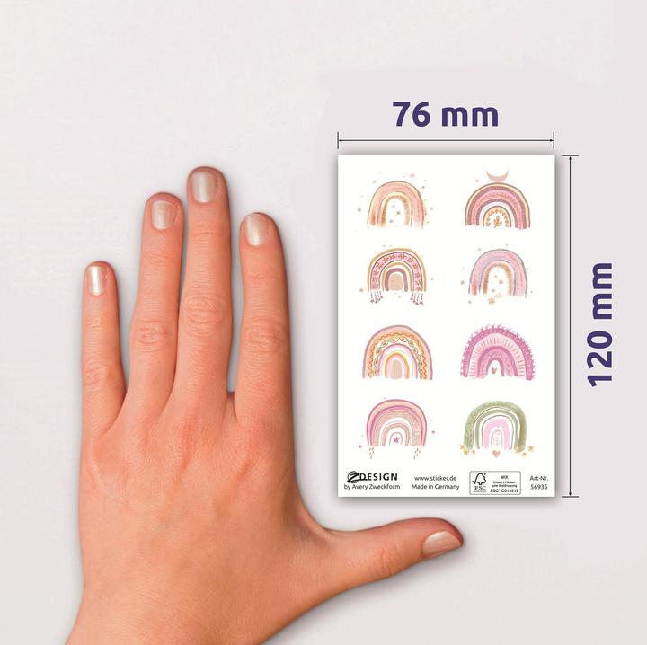 Actual product image Avery Assortment stickers