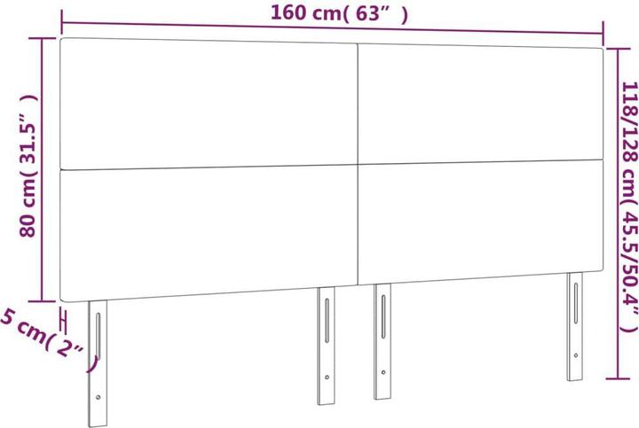 Immagine prodotto VidaXL Loretta (160 x 5 x 128 cm)