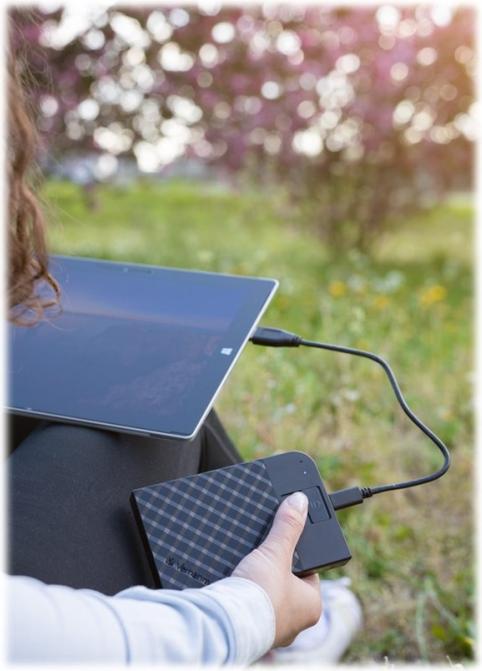 Image du produit Verbatim Fingerprint Secure 1 To USB 3.1 Gen 1 Gen 1 USB-C (1 To)